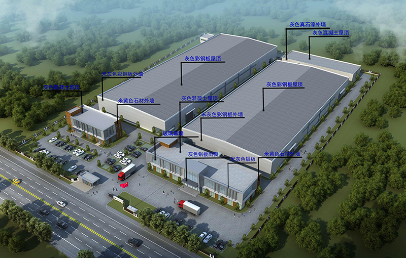 江蘇航孚航天精密科技新建廠區(qū)